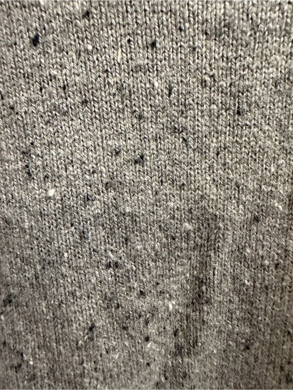 Banana Republic Men's Heather Speckled Gray Crewneck Sweater Sz XXL